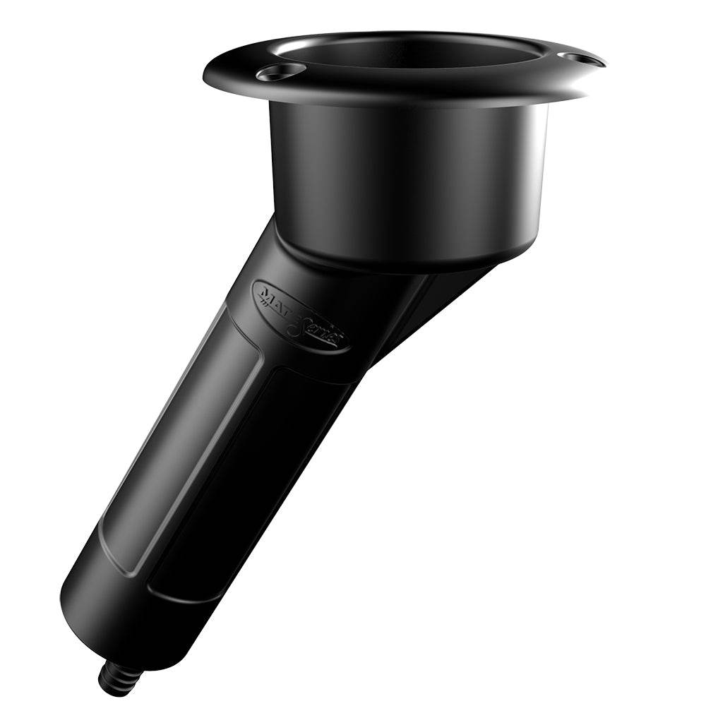 Mate Series Plastic 30 Rod Cup Holder - Drain - Round Top - Black [P1030DB] - Suncoast Marine & Auto Supply 