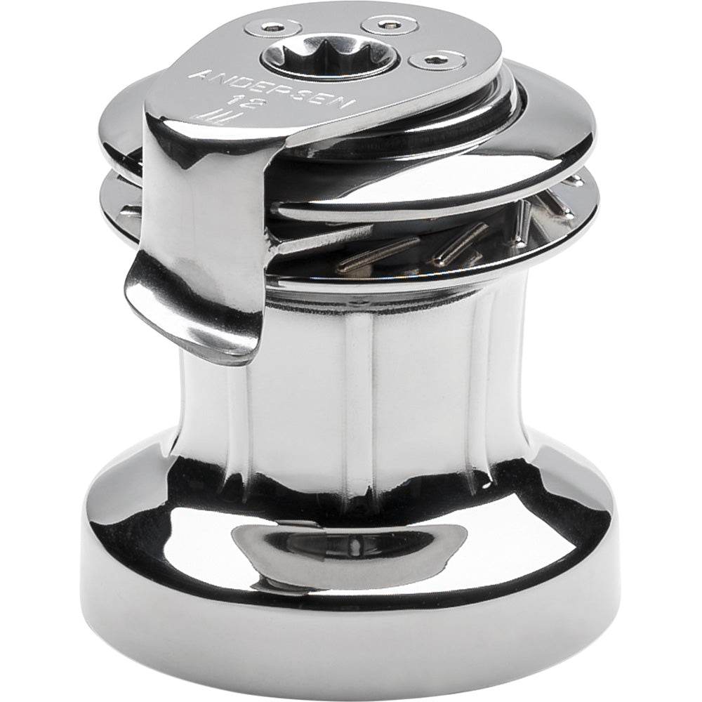ANDERSEN 12 ST FS Self-Tailing Manual Single Speed Winch - Full Stainless [RA2012010000] - Suncoast Marine & Auto Supply 