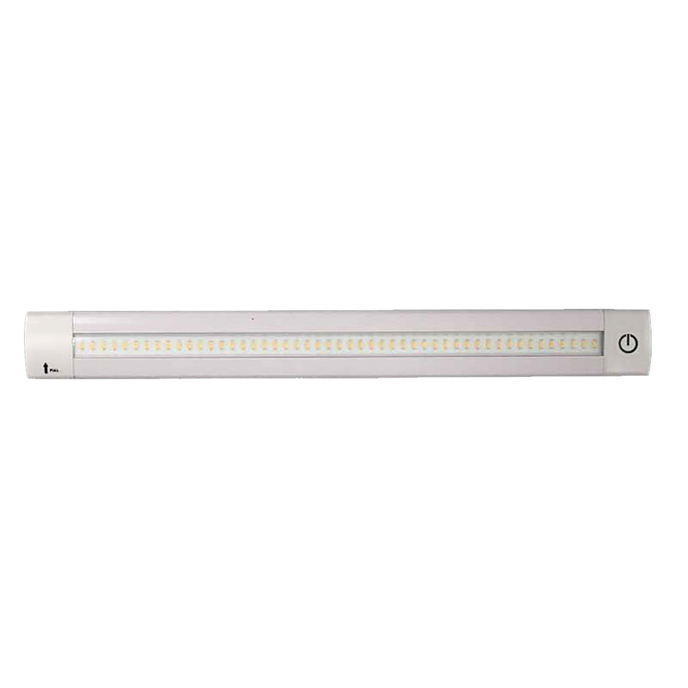 Suncoast Marine and Auto offers Lunasea Adjustable Linear LED Light w/Built-In Dimmer - 20" Warm White w/Switch [LLB-32LW-01-00]