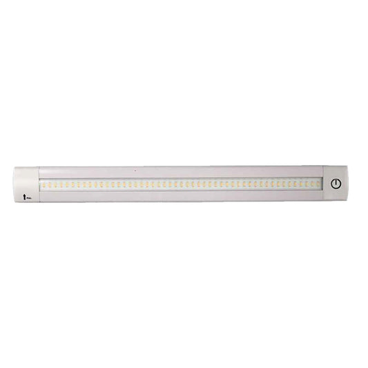 Suncoast Marine and Auto offers Lunasea Adjustable Linear LED Light w/Built-In Dimmer - 20" Warm White w/Switch [LLB-32LW-01-00]