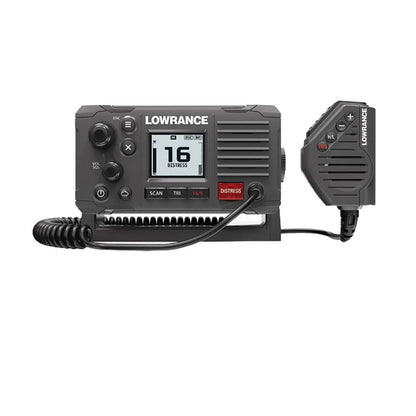 Lowrance Link 6S Class D DSC VHF Radio (00014493001) — a compact, durable, and GPS-equipped communication system designed for serious boaters. 