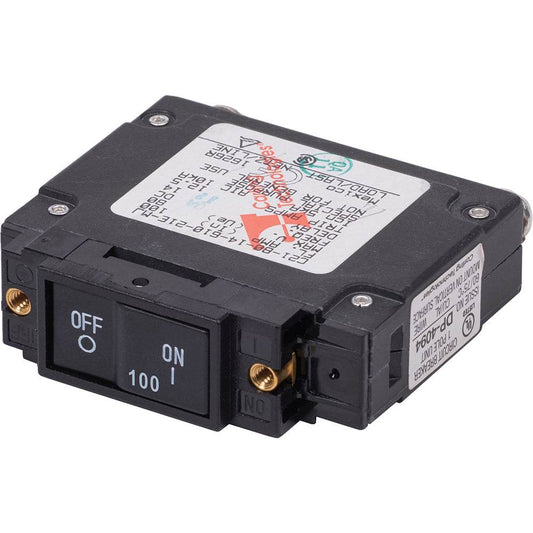 Blue Sea 7446 UL-489 Circuit Breaker - 100A Flat Rocker [7446] - Suncoast Marine & Auto Supply 