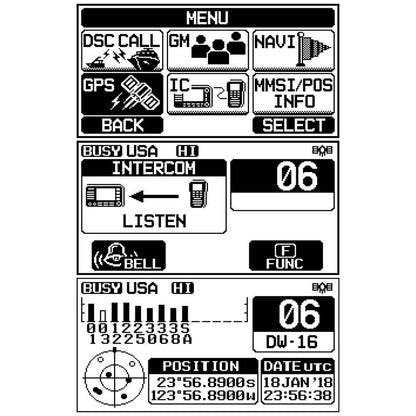 Standard Horizon GX1800G Fixed Mount VHF w/GPS - White [GX1800GW] - Suncoast Marine & Auto Supply 