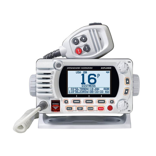 Standard Horizon GX1850 Fixed Mount VHF - NMEA 2000 - White [GX1850W] - Suncoast Marine & Auto Supply 