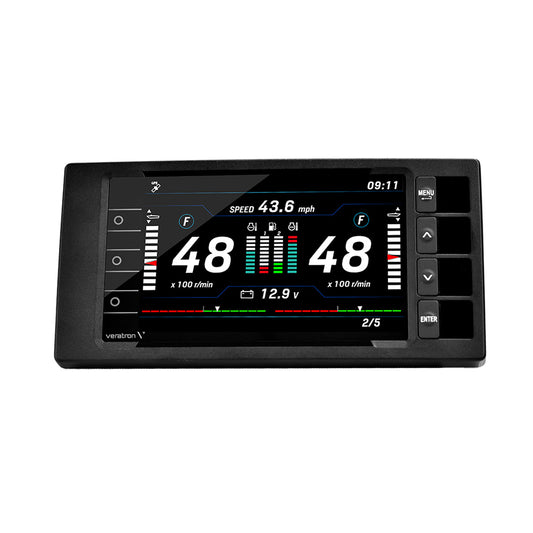 Suncoast Marine and Auto offers Veratron OceanLink 7" NMEA 2000 Certified TFT Gateway - Black [A2C1865330001]