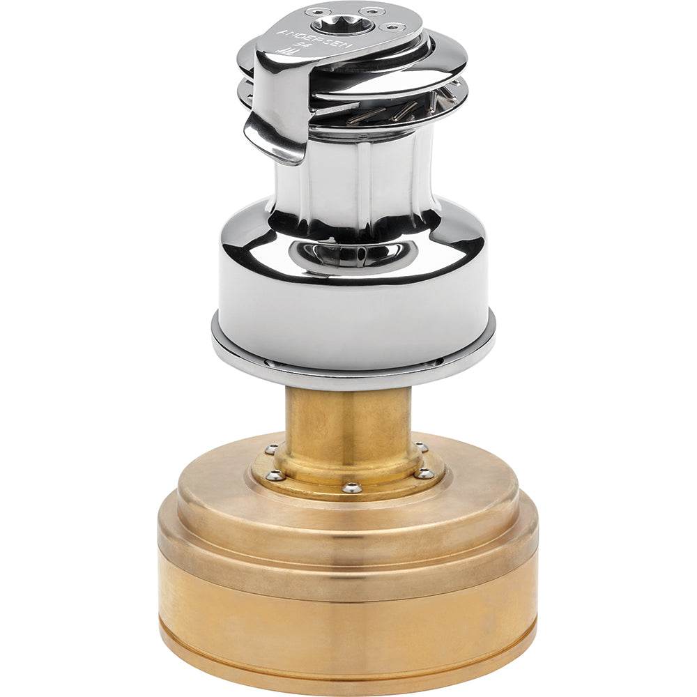 ANDERSEN 34ST Compact Below Deck Electric FS Winch Variable Speed - 12V [RA2034014100] - Suncoast Marine & Auto Supply 