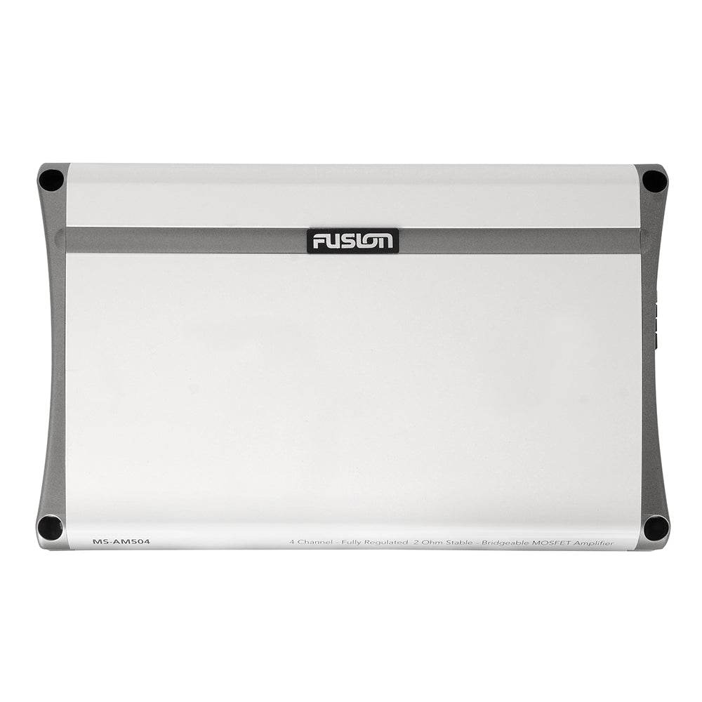 Fusion MS-AM504 4-Channel Marine Amplifier - 500W [010-01500-00] - Suncoast Marine & Auto Supply 