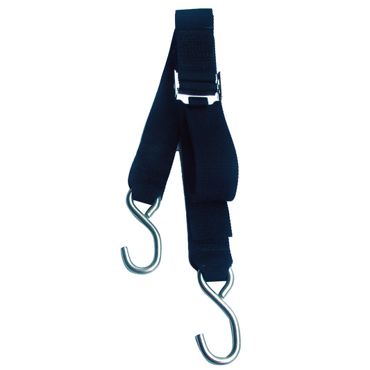 Suncoast Marine and Auto offers Rod Saver Stainless Steel Roller Buckle Gunwale Tie-Down - 2" x 10 [SS/GW210]