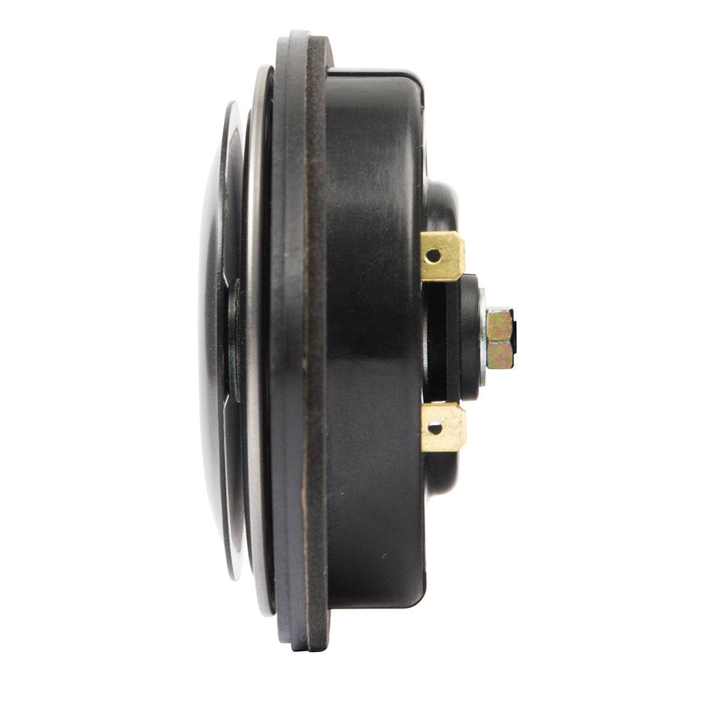 Marinco 12V Drop-In Low Profile Horn w/Black White Grills [10080] - Suncoast Marine & Auto Supply 