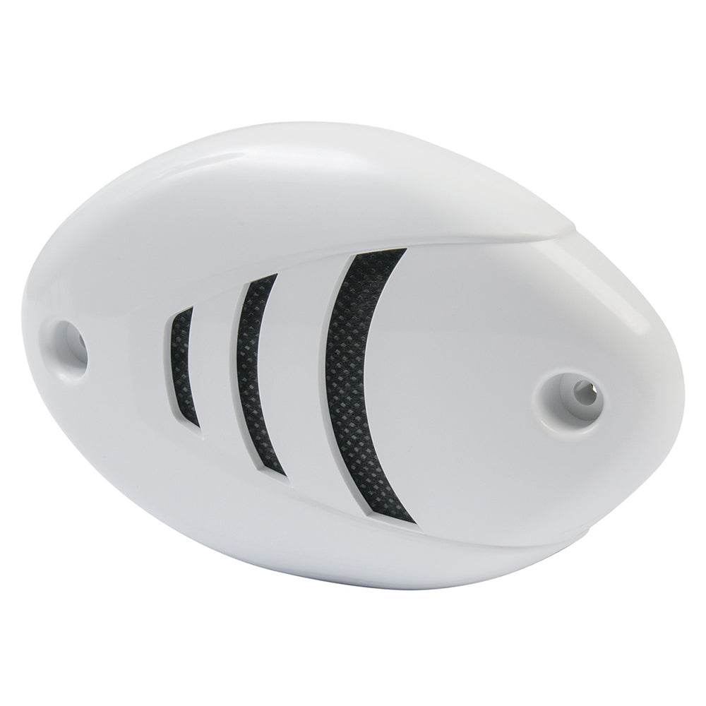 Marinco 12V Drop-In Low Profile Horn w/Black White Grills [10080] - Suncoast Marine & Auto Supply 