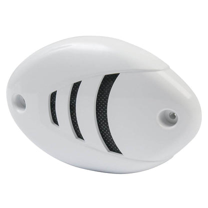 Marinco 12V Drop-In Low Profile Horn w/Black White Grills [10080] - Suncoast Marine & Auto Supply 