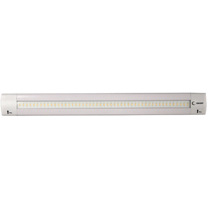 Suncoast Marine and Auto offers Lunasea 12" Adjustable Angle LED Light Bar - w/Push Button Switch - 12VDC - Warm White [LLB-32KW-01-M0]