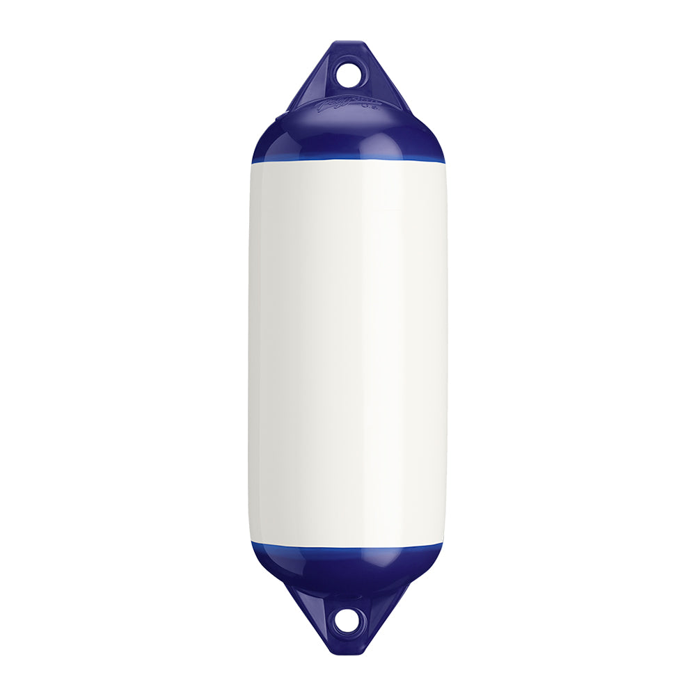Suncoast Marine and Auto offers Polyform F-2 Twin Eye Fender 8.2" x 25" - White [F-2 WHITE]