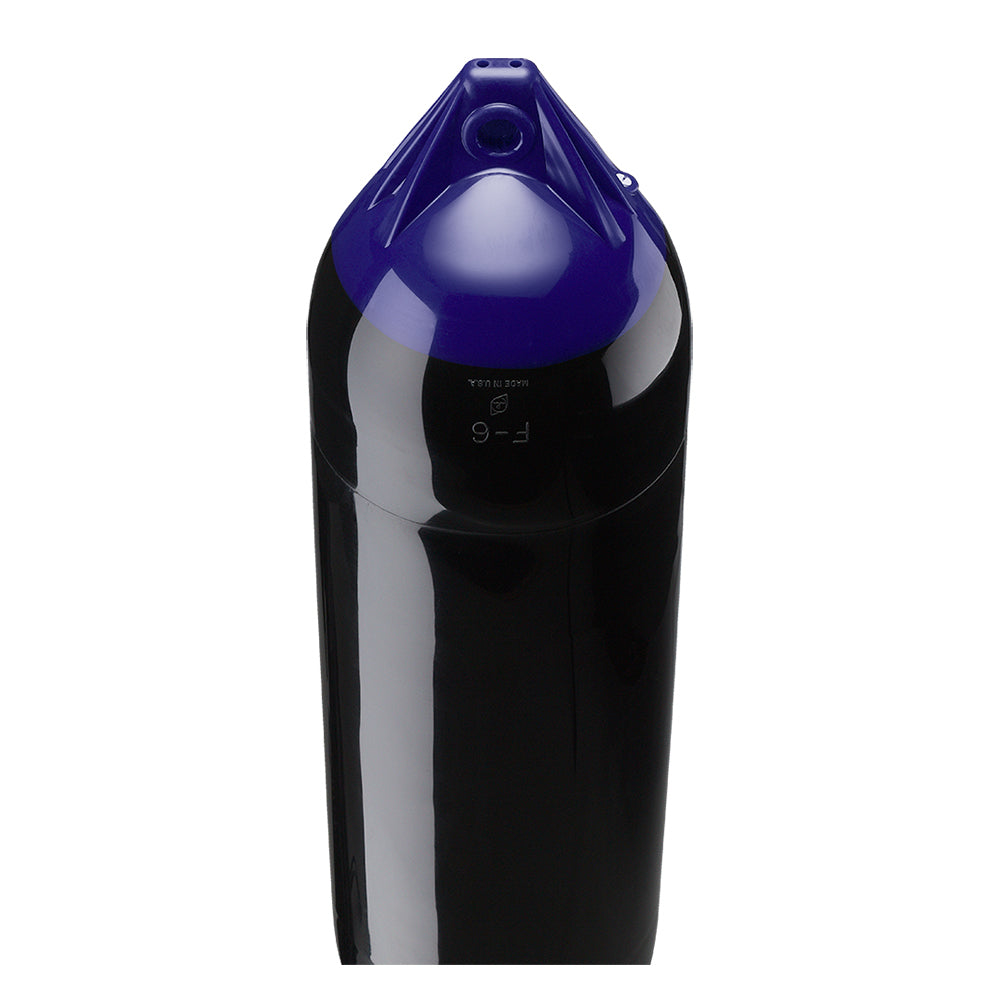 Suncoast Marine and Auto offers Polyform F-6 Twin Eye Fender 11" x 42" - Black [F-6 BLACK]