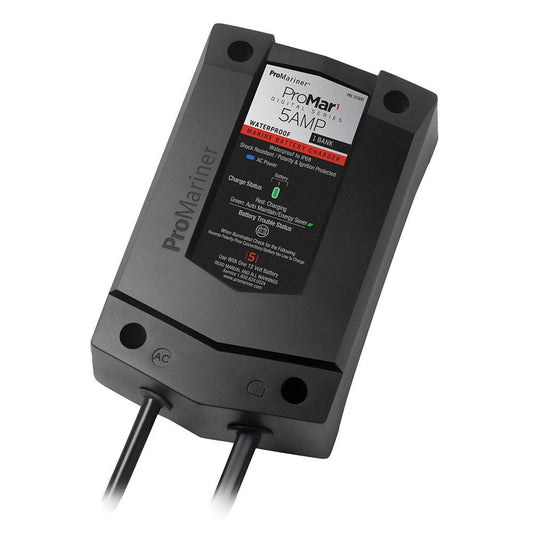 ProMariner ProMar1 DS Digital - 5 Amp - 1 Bank Charger [31505] - Suncoast Marine & Auto Supply 