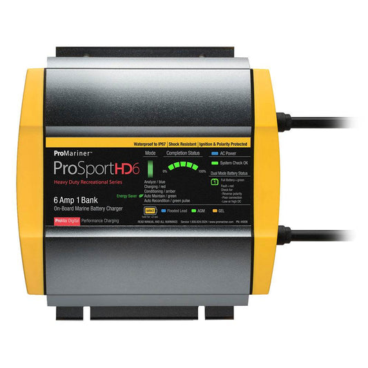 ProMariner ProSportHD 6 Gen 4 - 6 Amp - 1 Bank Battery Charger [44006] - Suncoast Marine & Auto Supply 