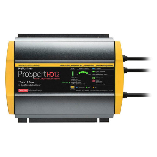 ProMariner ProSportHD 12 Global Gen 4 - 12 Amp - 2 Bank Battery Charger [44026] - Suncoast Marine & Auto Supply 