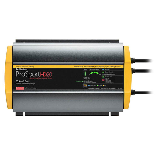 ProMariner ProSportHD 20 Global Gen 4 - 20 Amp - 2 Bank Battery Charger [44028] - Suncoast Marine & Auto Supply 