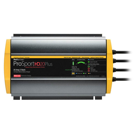 ProMariner ProSportHD 20 Plus Global Gen 4 - 20 Amp - 3-Bank Battery Charger [44029] - Suncoast Marine & Auto Supply 