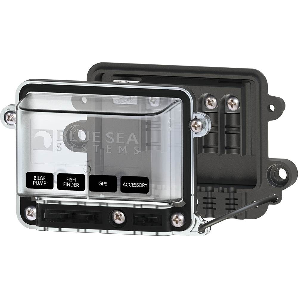 Blue Sea 2356 Water Resistant BusBar - 100 Amp w/Cover [2356] - Suncoast Marine & Auto Supply 