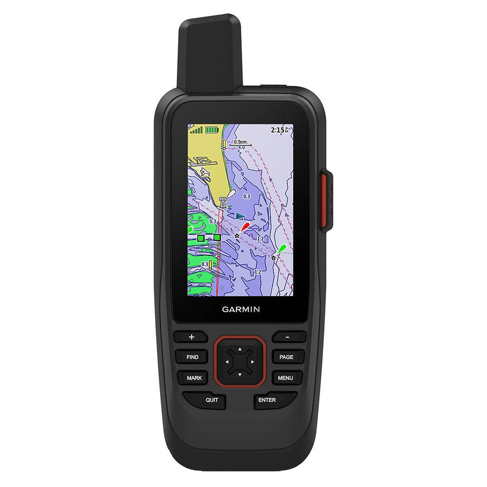 Suncoast Marine Supply offers Garmin GPSMAP 86sci Handheld w/inReach BlueChart g3 Coastal Charts (010-02236-02)