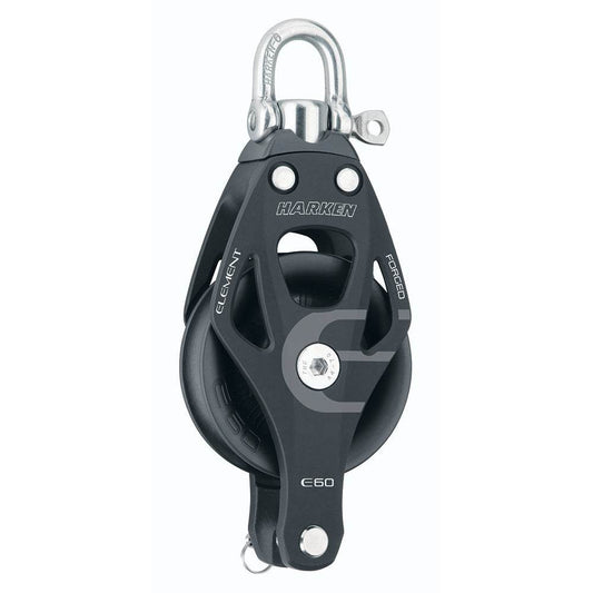 Suncoast Marine and Auto offers Harken 60mm Single Aluminum Element Block w/Swivel Becket [6261]