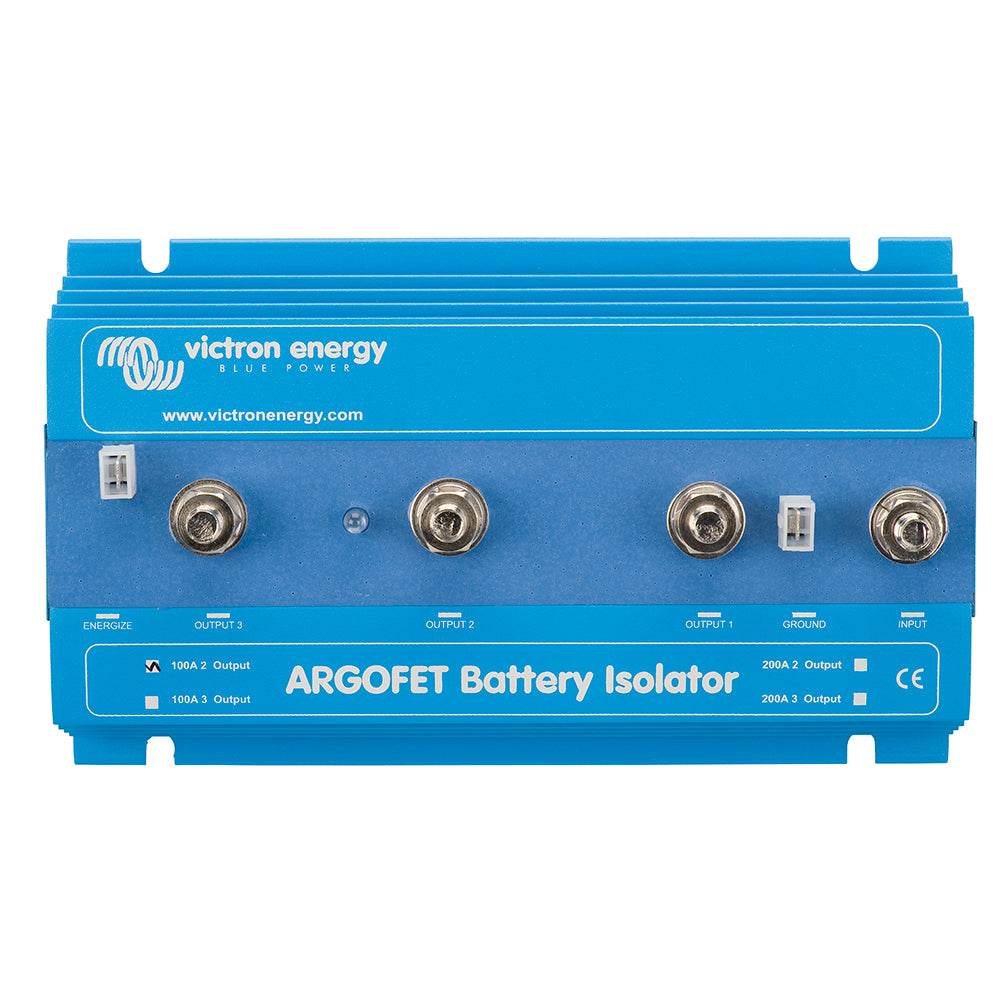 Suncoast Marine and Auto offers Victron ArgoFET Battery Isolator - 100AMP - 2 Batteries [ARG100201020]
