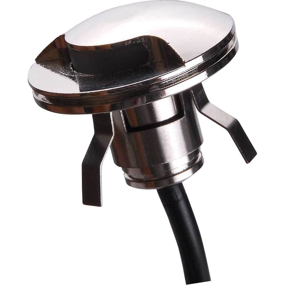 Suncoast Marine and Auto offers Lunasea 316 Polished Stainless Steel LED Waterproof Courtesy Light - Warm White - 12VDC Only [LLB-57WW-01-00]