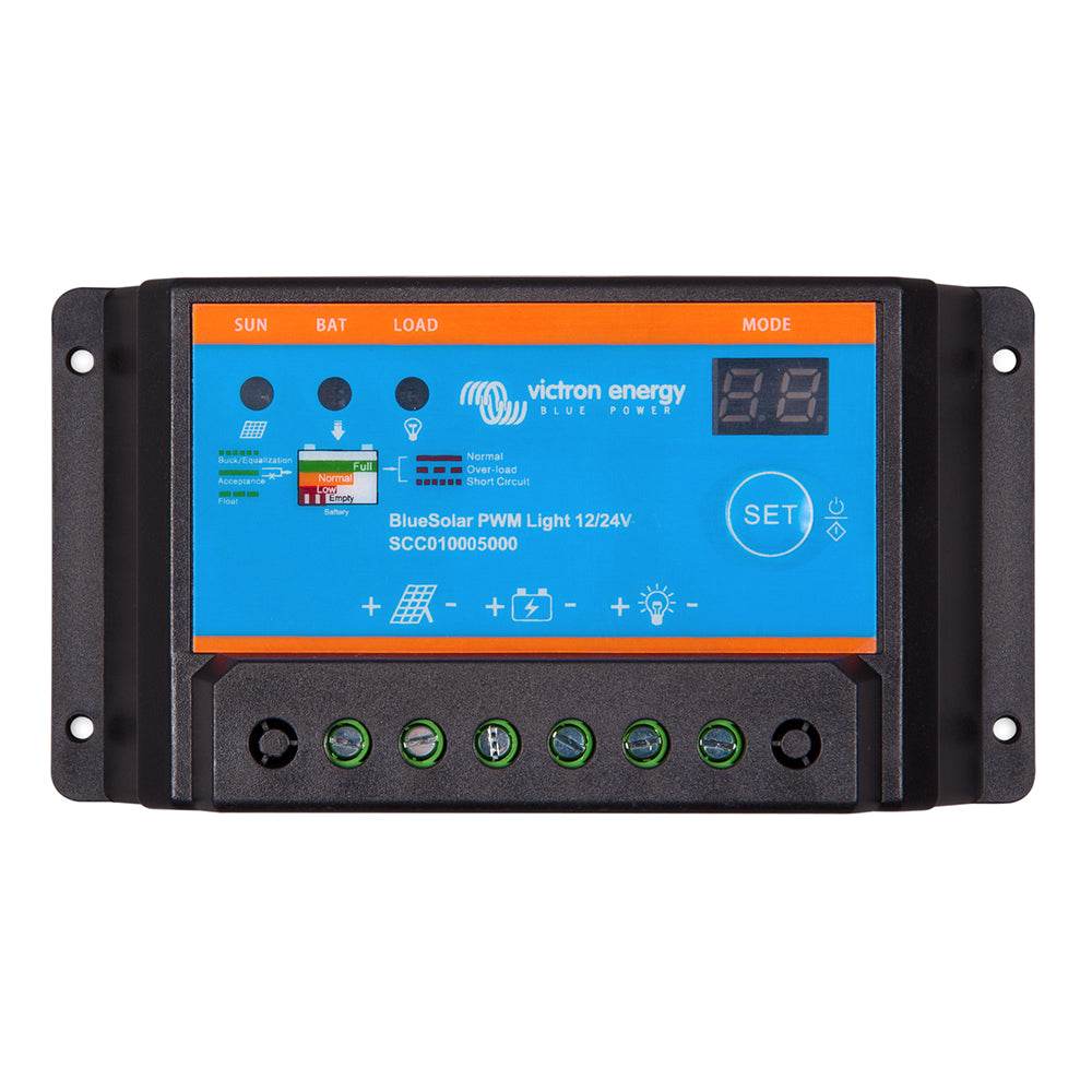 Victron BlueSolar PWM-Light Charge Controller - 12/24V - 30AMP [SCC010030020] - Suncoast Marine & Auto Supply 