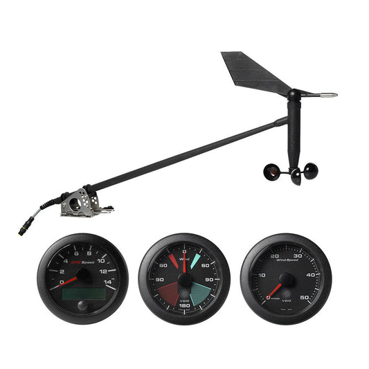 Veratron NMEA 2000 Sailing Kit w/OceanLink GPS Speedometer, Wind Sensor, Wind Angle Wind Speed Gauge [A2C3935310001] - Suncoast Marine & Auto Supply 