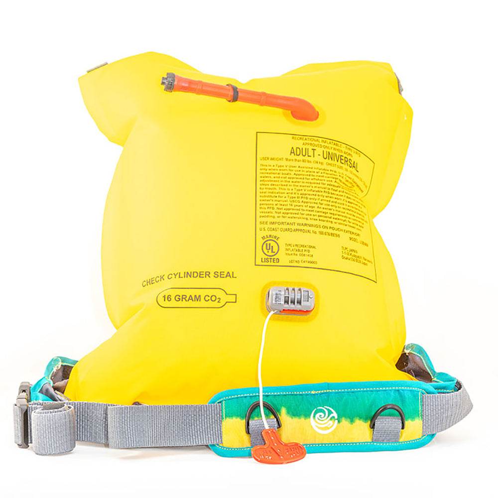 Suncoast Marine and Auto offers Bombora Type V Inflatable Belt Pack - Rasta [RST1619]