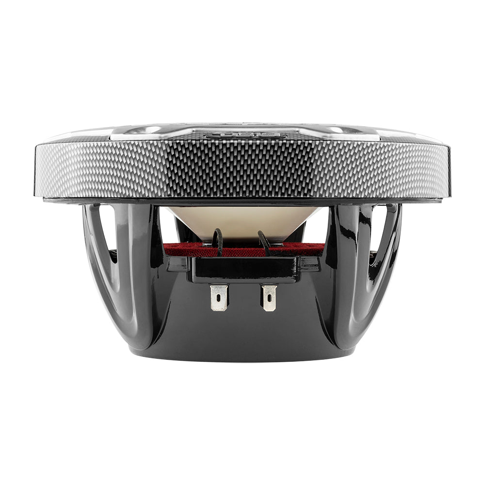 Suncoast Marine and Auto offers DS18 HYDRO 6.5" 2-Way Marine Speakers w/RGB LED Lights 300W - Black Carbon Fiber [CF-65]