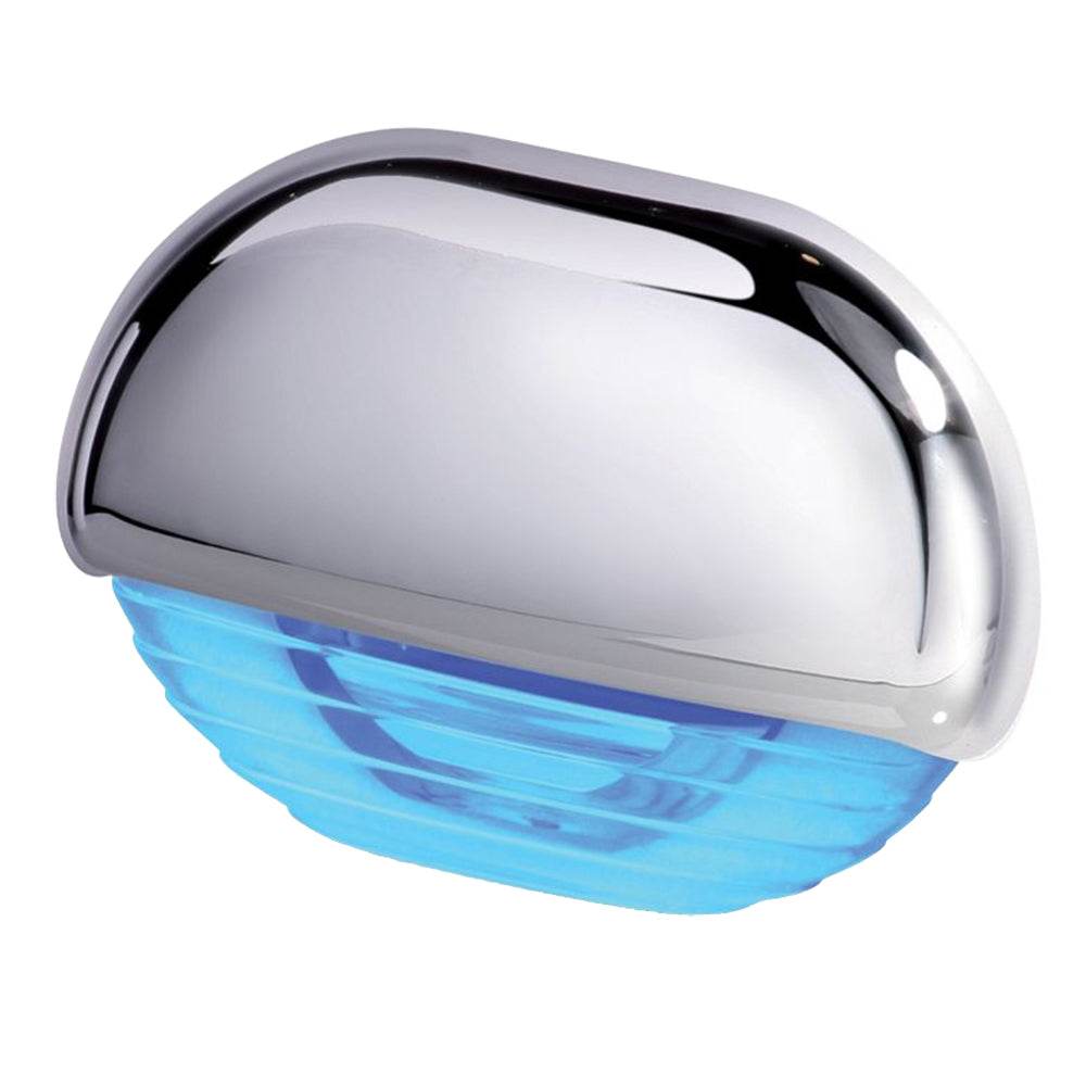 Suncoast Marine and Auto offers Hella Marine Easy Fit Step Lamp - Blue Chrome Cap [958126101]