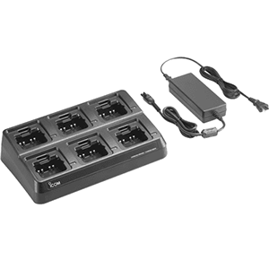 Suncoast Marine and Auto offers Icom 6 Gang Charger w/AC Adapter f/M85 M85IS [BC214-1]