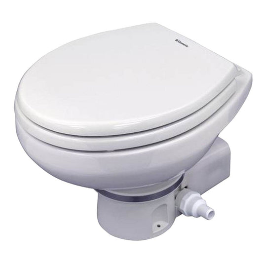 Suncoast Marine and Auto offers Dometic MasterFlush 7160 White Electric Macerating Toilet - 12V w/Orbit Base Raw Water Flush [304716001]