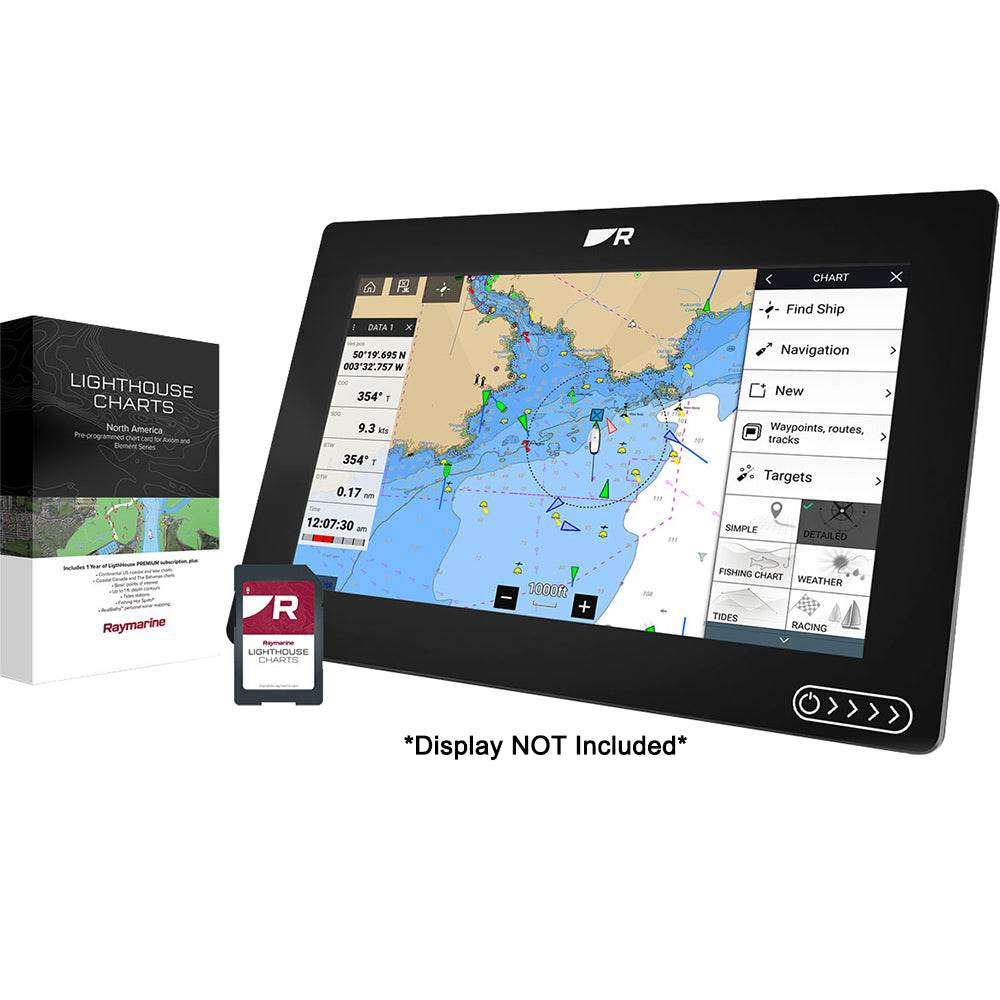Suncoast Marine Supply offers Raymarine LightHouse Chart North America (R70794)