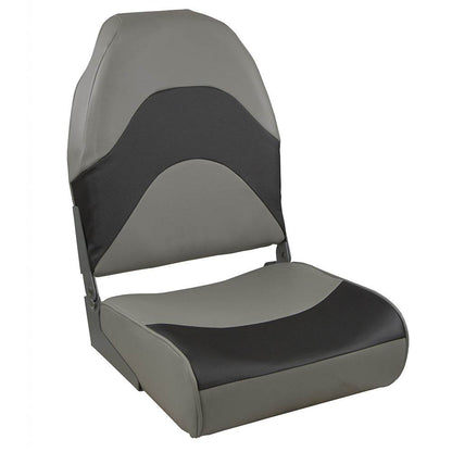 Suncoast Marine and Auto offers Springfield Premium Wave Folding Seat - Grey w/Meteor Stripe [1062034]