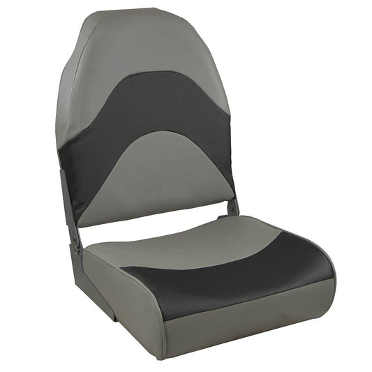 Suncoast Marine and Auto offers Springfield Premium Wave Folding Seat - Grey w/Meteor Stripe [1062034]