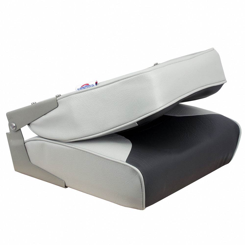 Suncoast Marine and Auto offers Springfield Economy Multi-Color Folding Seat - Grey/Charcoal [1040653]