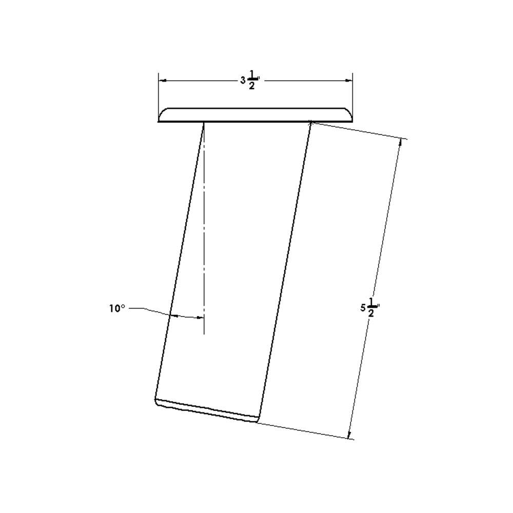 TACO Flush Mount Rod Holder 10 - Deluxe Anodized Finish [F31-0702BXY] - Suncoast Marine & Auto Supply 