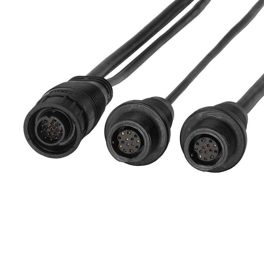 Suncoast Marine and Auto offers Humminbird 14 M SILR Y - SOLIX/APEX Side Imaging Left-Right Splitter Cable [720112-1]
