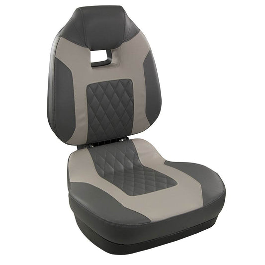 Suncoast Marine and Auto offers Springfield Fish Pro II High Back Folding Seat - Charcoal/Grey [1041483]