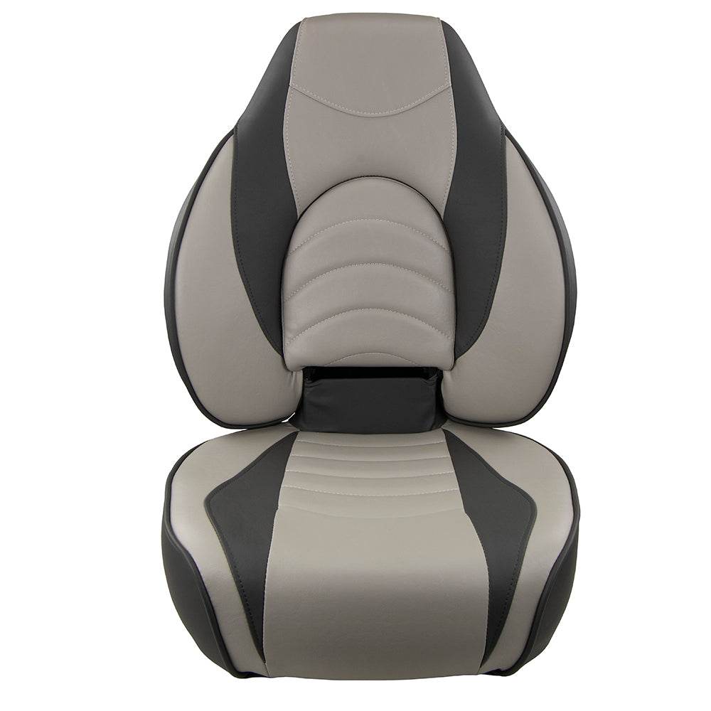 Suncoast Marine and Auto offers Springfield Fish Pro High Back Folding Seat - Charcoal/Grey [1041634-1]