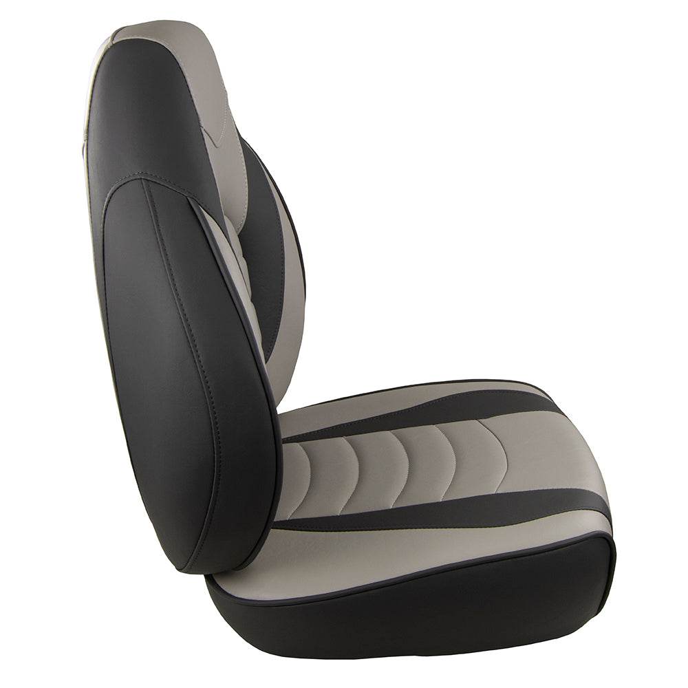 Suncoast Marine and Auto offers Springfield Fish Pro High Back Folding Seat - Charcoal/Grey [1041634-1]