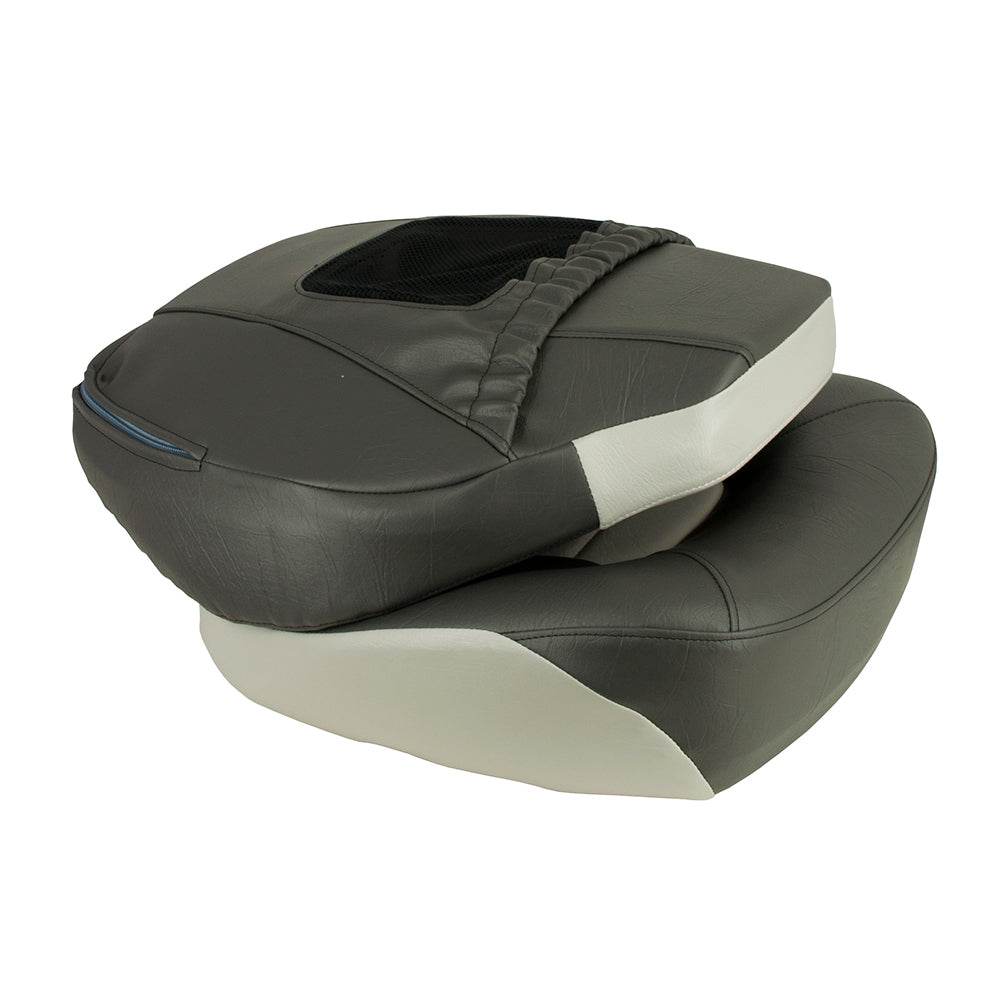 Suncoast Marine and Auto offers Springfield Fish Pro Mid Back Folding Seat - Charcoal/Grey [1041733]