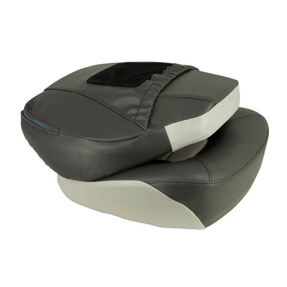 Suncoast Marine and Auto offers Springfield Fish Pro Mid Back Folding Seat - Charcoal/Grey [1041733]