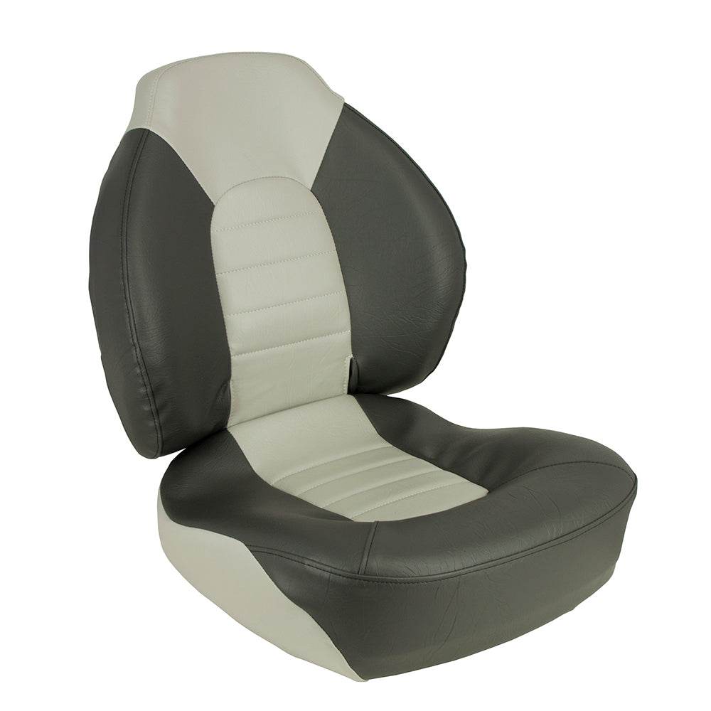 Suncoast Marine and Auto offers Springfield Fish Pro Mid Back Folding Seat - Charcoal/Grey [1041733]