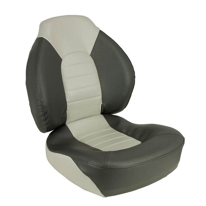 Suncoast Marine and Auto offers Springfield Fish Pro Mid Back Folding Seat - Charcoal/Grey [1041733]