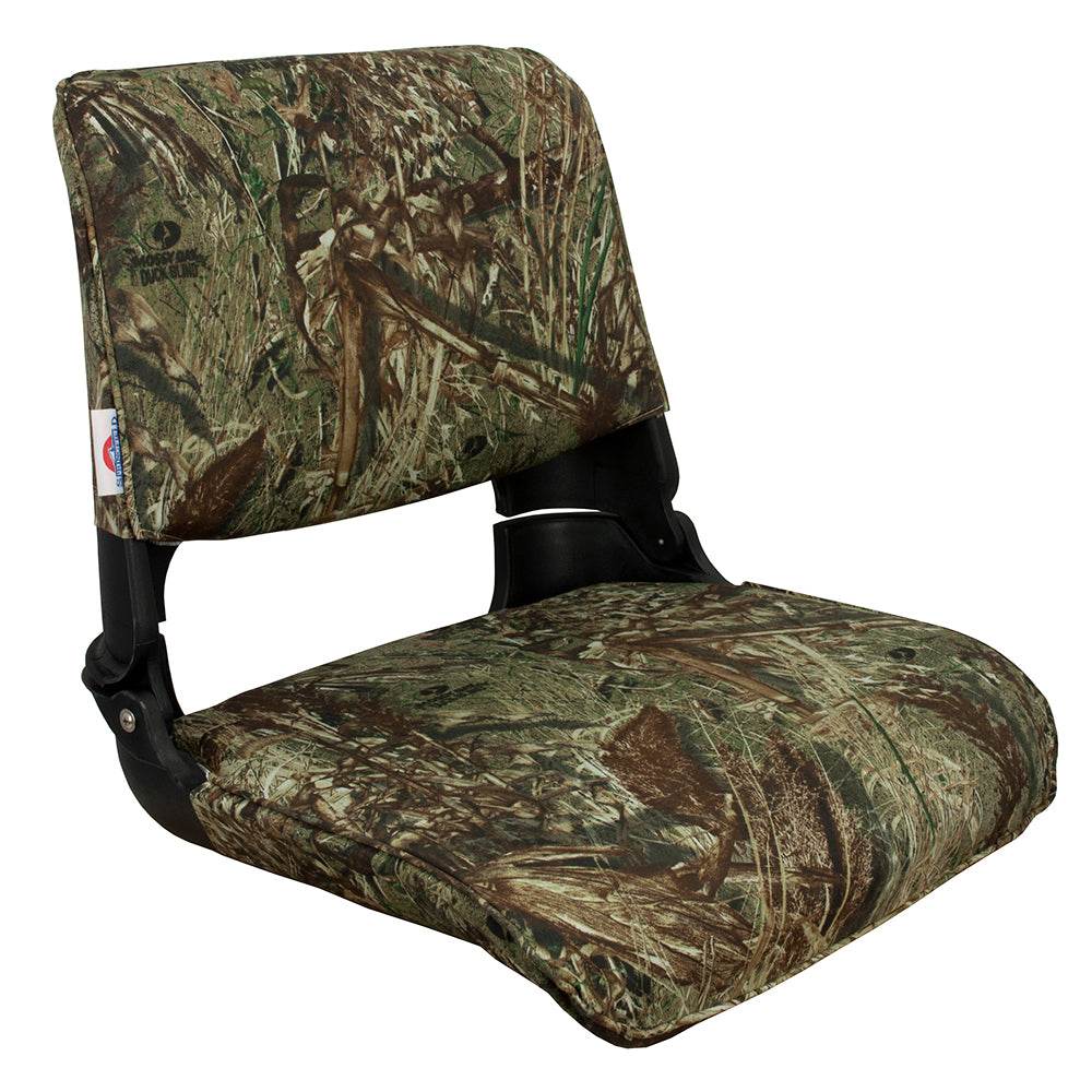 Suncoast Marine and Auto offers Springfield Skipper Premiun Folding Seat - Mossy Oak Duck Blind w/Black Shell [1061021]