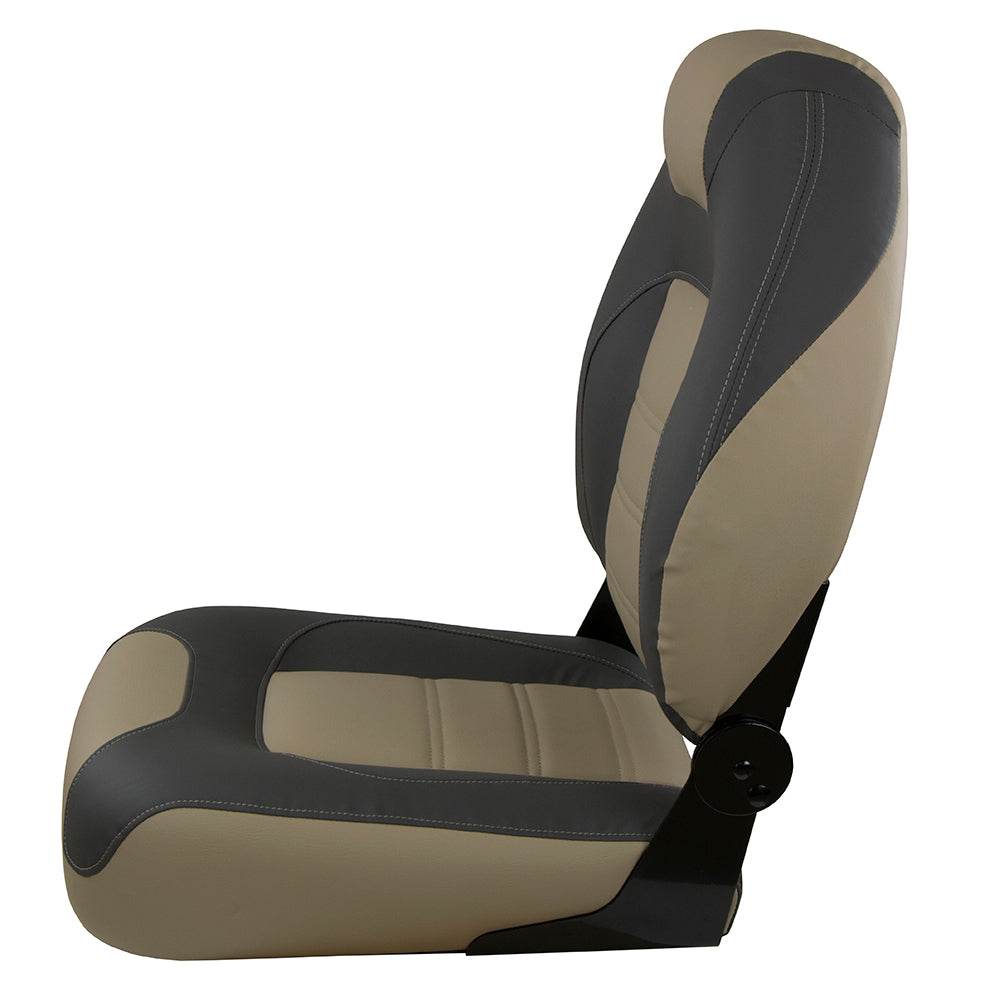 Suncoast Marine and Auto offers Springfield OEM Series Folding Seat - Charcoal/Tan [1062583]